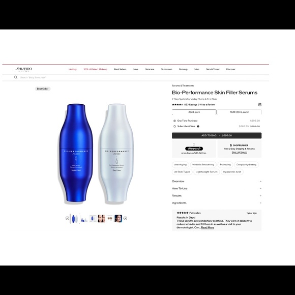 Shiseido Bio-Performance Skin Filler Serums 2-Step System - Picture 10 of 10